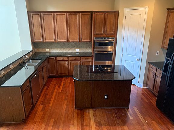 Kitchen view from stairs