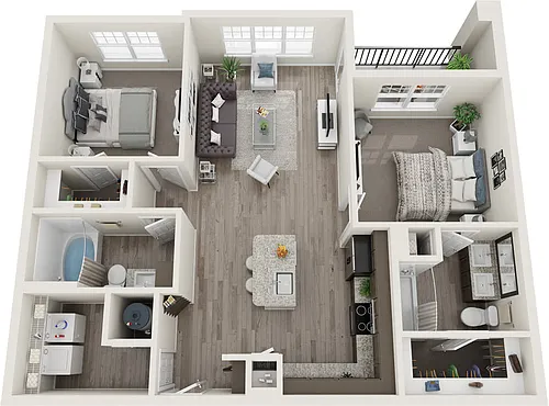 Floor plan B1