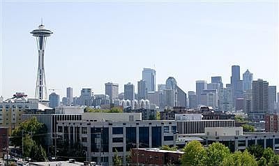 Roof Top View of Seattle