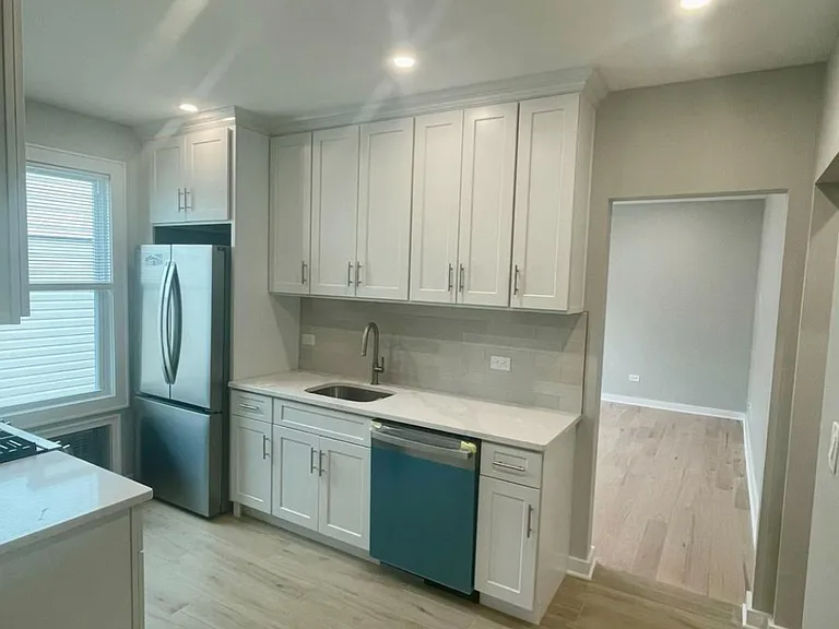 kitchen with all new appliances