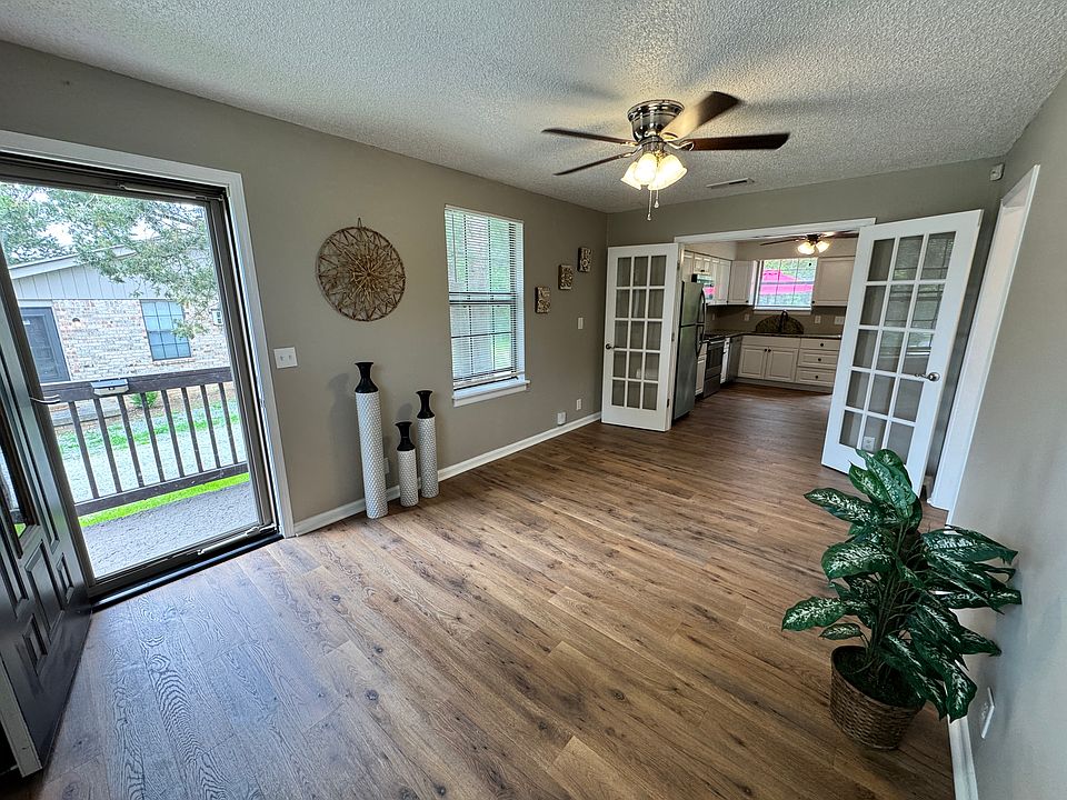 French Doors leading to Kitchen