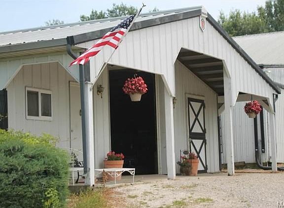 Building 1 - Upper Barn, insulated with propane heat.