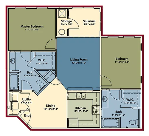 Floor plan The Franklin