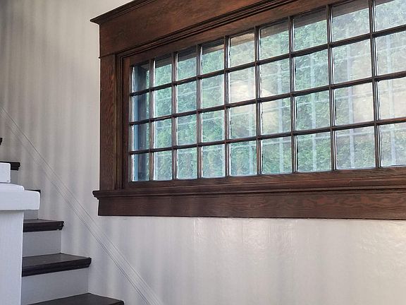 Beautiful wood work and double windows