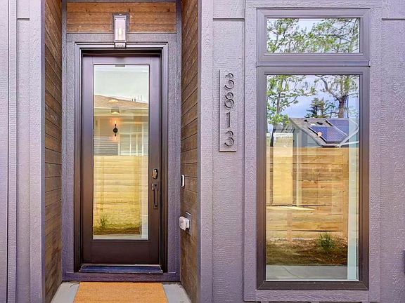 Oversized doors for maximum entry.