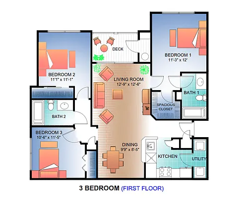 Floor plan C