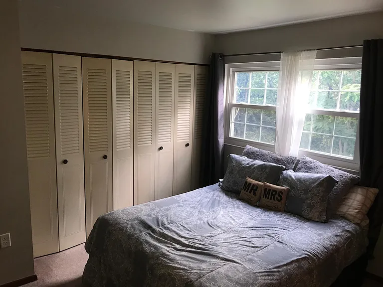 Bedroom 1 closets