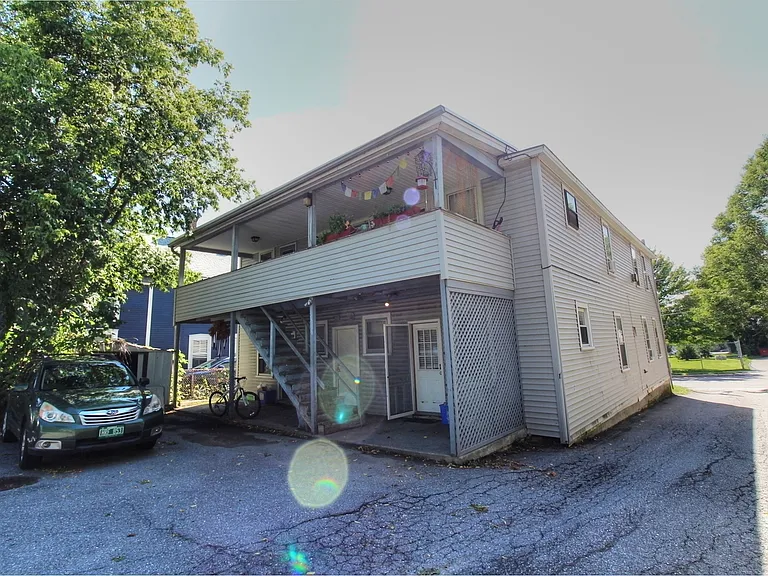 Back of building