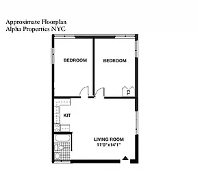 Rented by Alpha Properties NYC I LLC