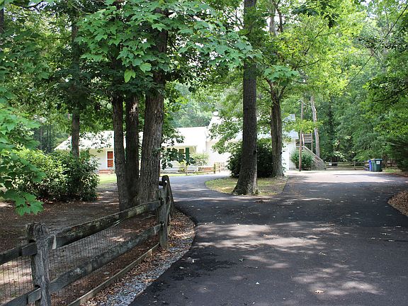 View from driveway