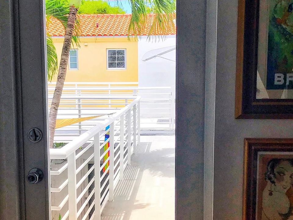 View from inside unit facing balcony door