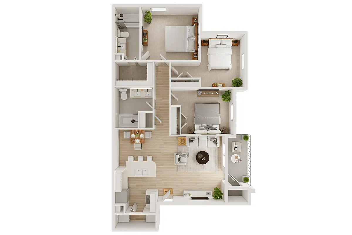 Floor plan C1