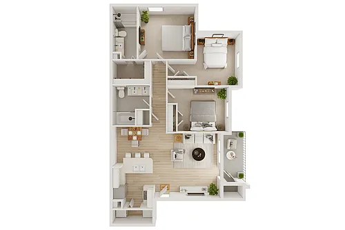 Floor plan C1