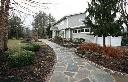 Blue Stone Walkway