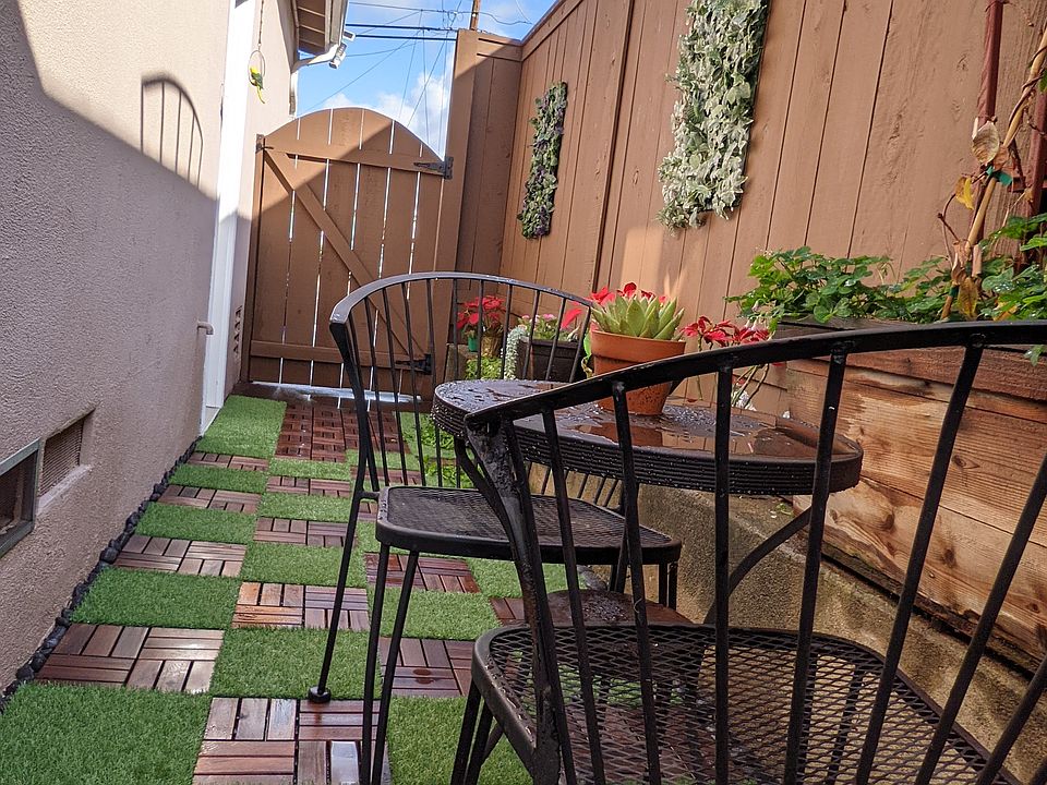 Private patio