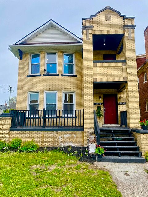 This stately house is waiting for you to call it home and its full length front porch is just begging for your grill.