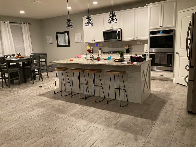 1st Floor open kitchen
