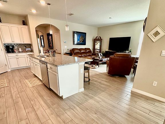 Open kitchen and spacious living room