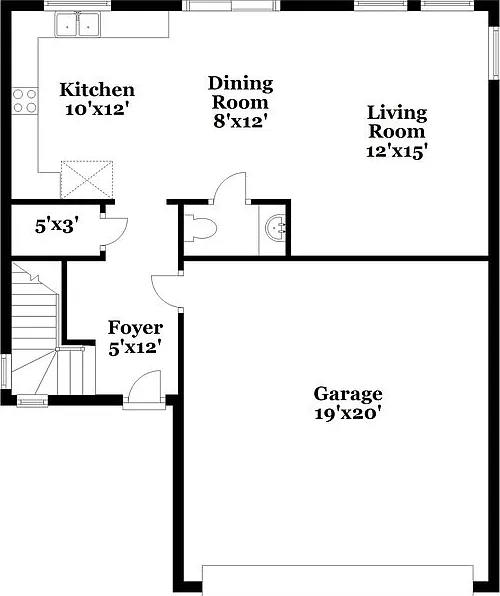 3 bed, 2.5 bath, 1231 sqft, $1,950 — Photo 2