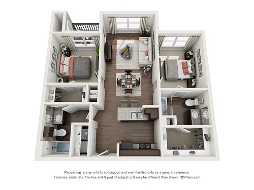 Floor plan B1