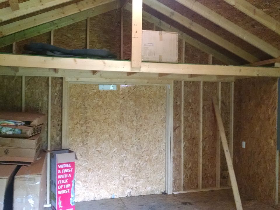 Back of workshop