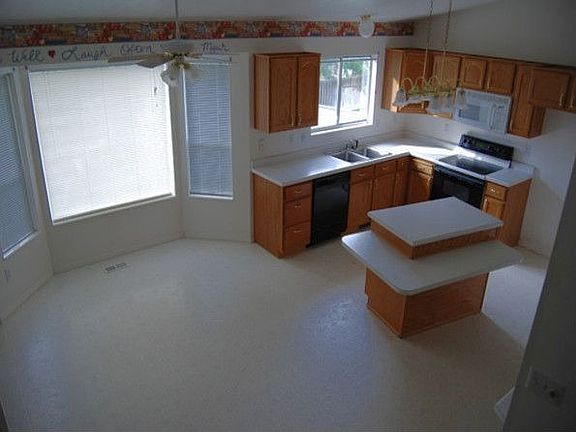 Custom Kitchen with floating island