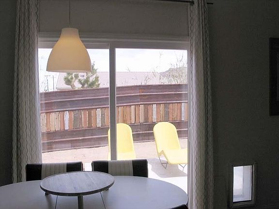 Dog Door from dining area