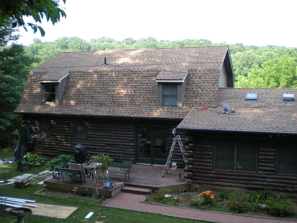 New roof and skylights May 2011