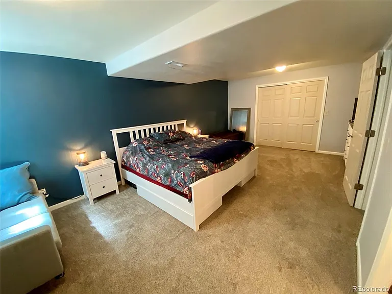 Basement bedroom