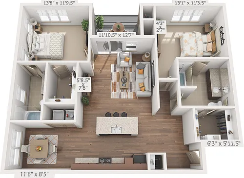 Floor plan PALMER