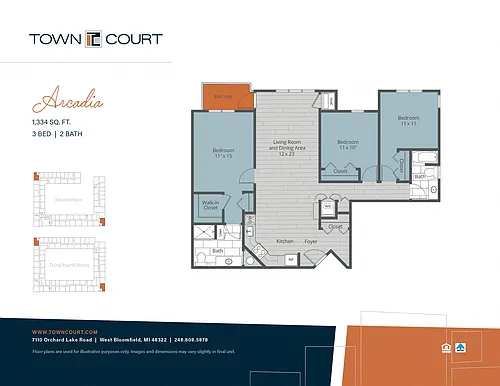 Floor plan Arcadia