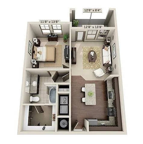 Floor plan Holston 1