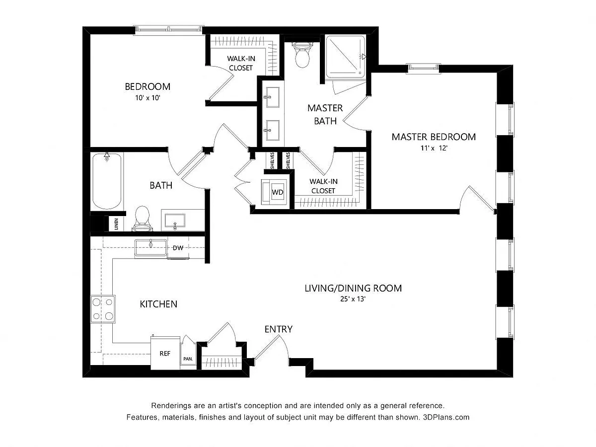 Floor plan HARBOR B10