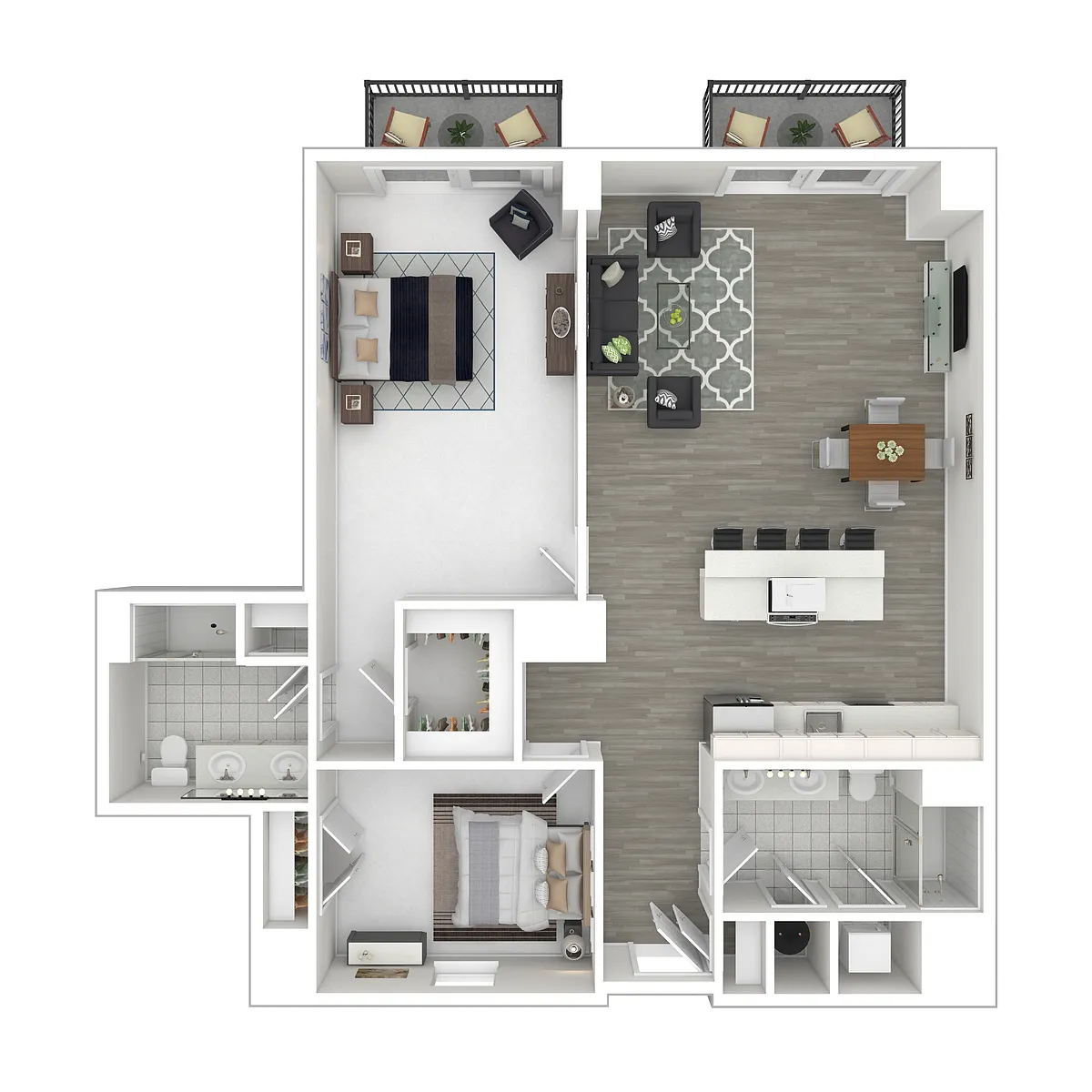 Floor plan North End