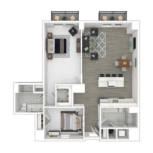 Floor plan North End