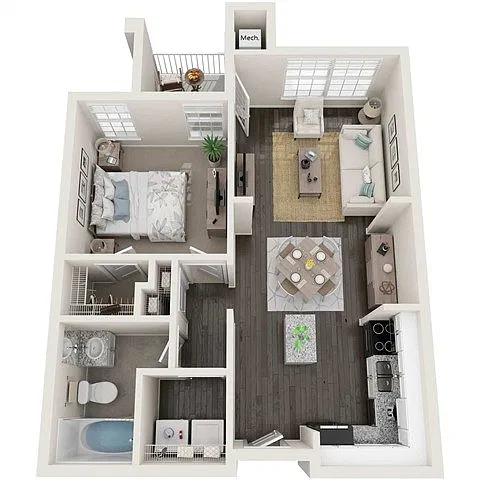 Floor plan Balsam Fir