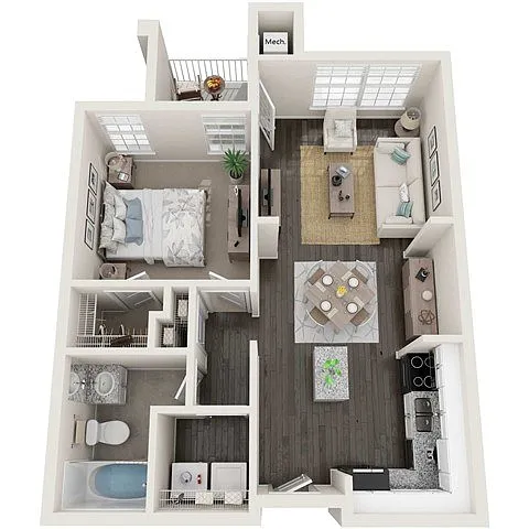 Floor plan Balsam Fir