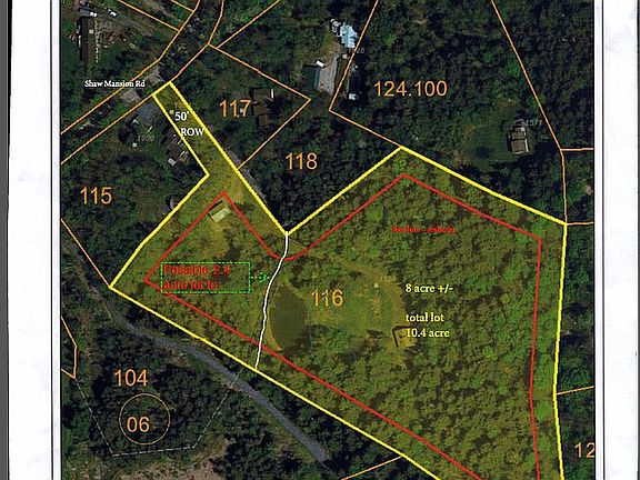 Setback & sub-divison view