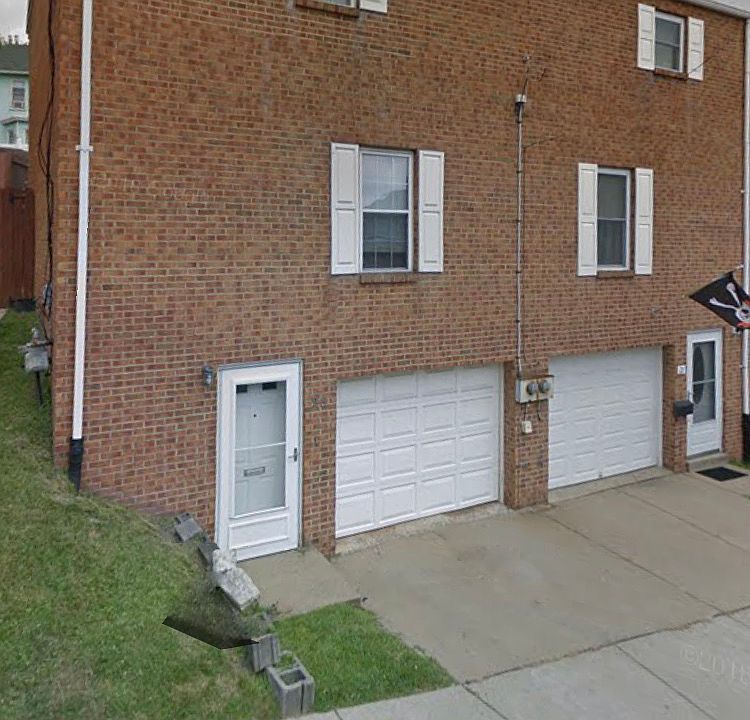 Front of townhouse