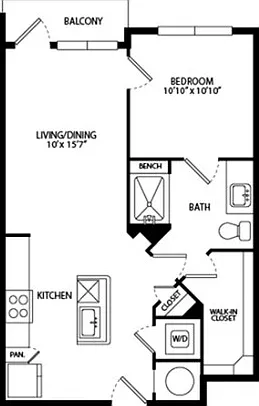 A1C 622 Square Feet A1C 622 Square Feet