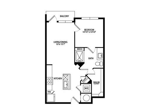 Floor plan A1C