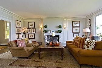 Living room :: 510 El Camino del Mar