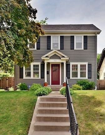 Stately Colonial with extra-deep lot