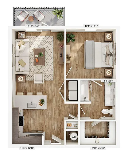 Floor plan A1