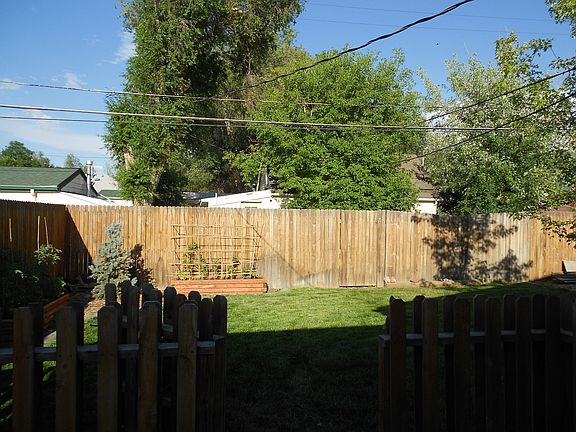 Fenced Back Yard includes Large Storage Shed