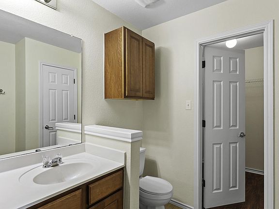Walk in closet and Linen closet