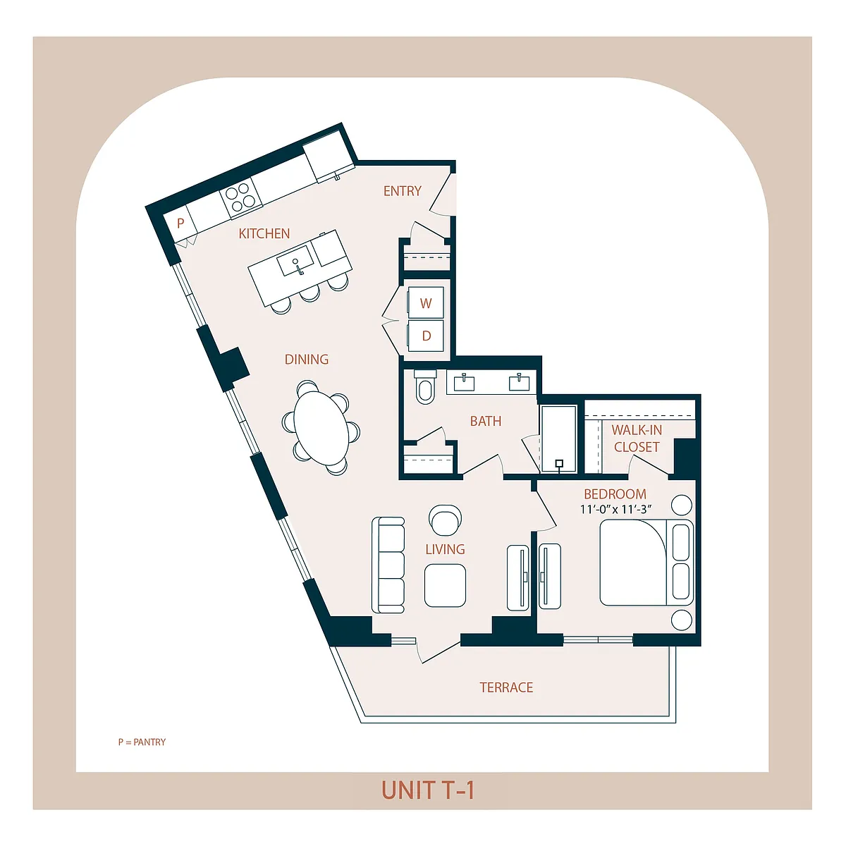 Floor plan T-01