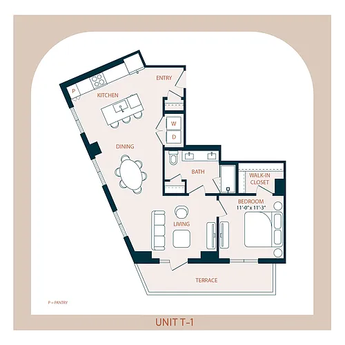 Floor plan T-01