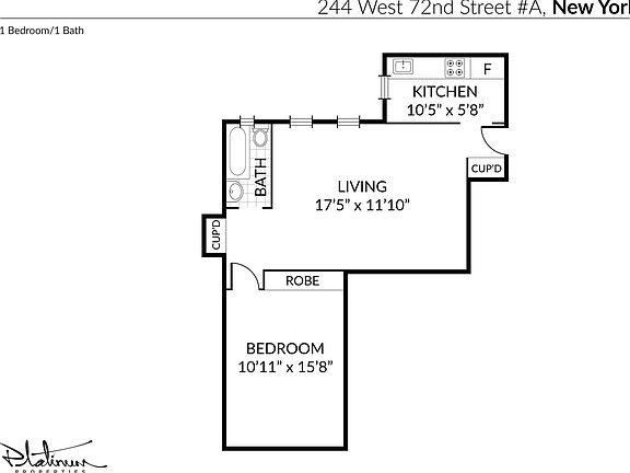 3rd image of 244 W 72nd St APT 15A
