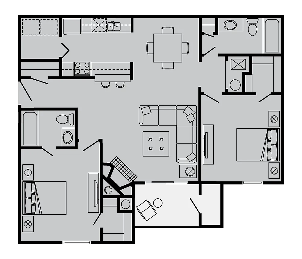 Floor plan E